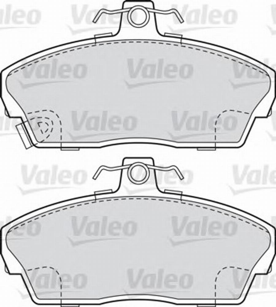 Valeo 540537 - Jarrupala, levyjarru inparts.fi