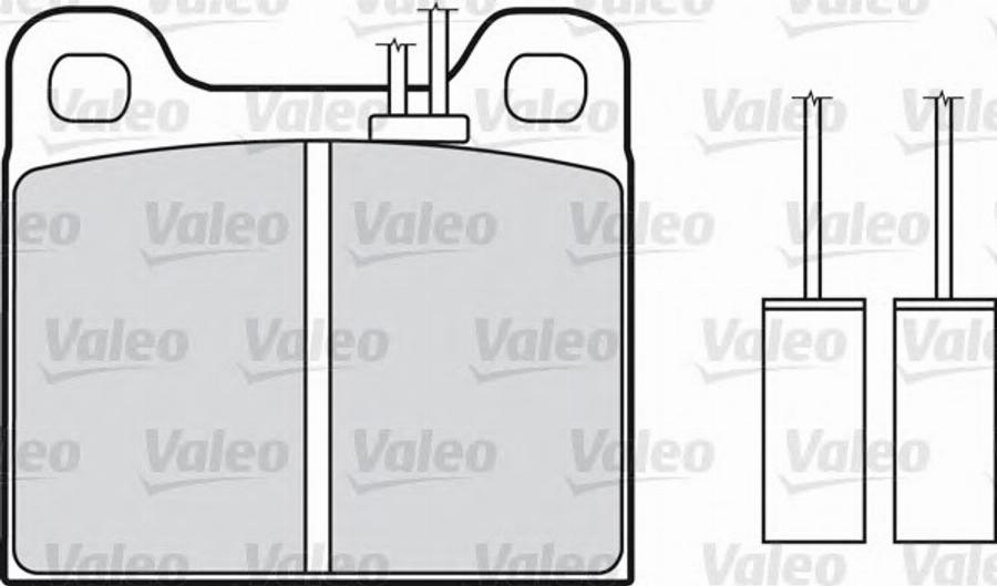 Valeo 540077 - Jarrupala, levyjarru inparts.fi