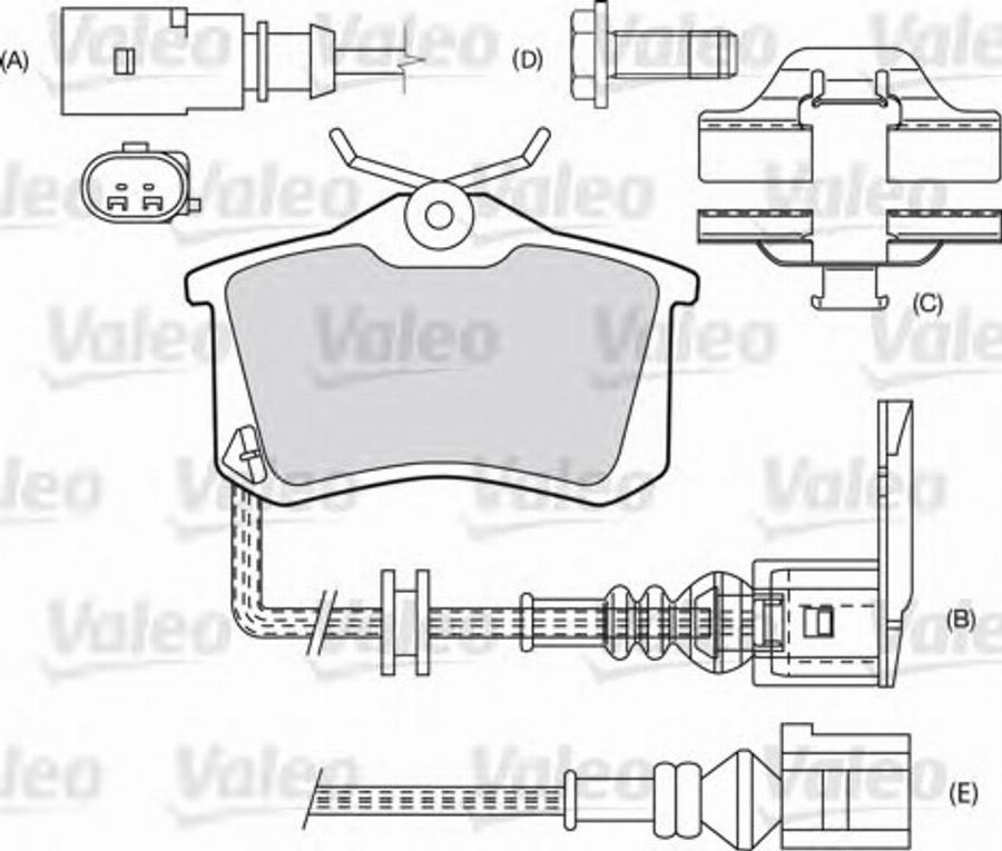 Valeo 540 448 - Jarrupala, levyjarru inparts.fi