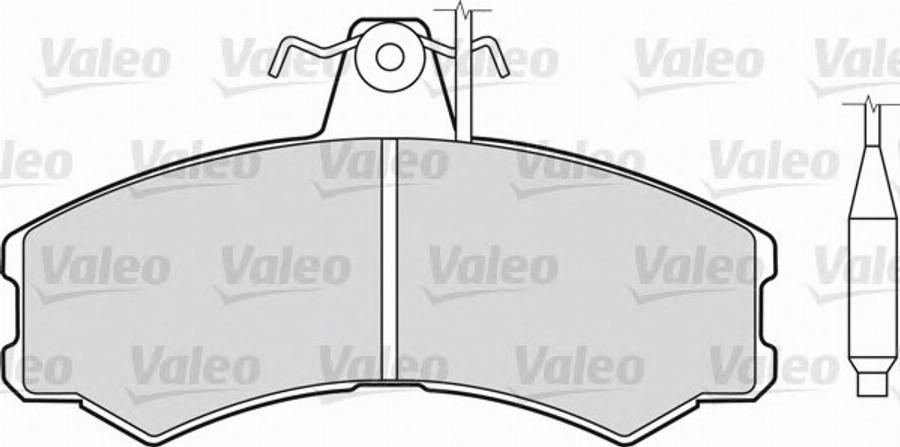 Valeo 540 107 - Jarrupala, levyjarru inparts.fi