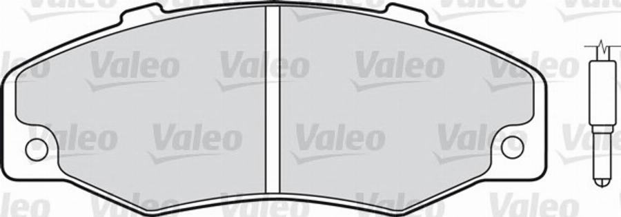 Valeo 551 498 - Jarrupala, levyjarru inparts.fi