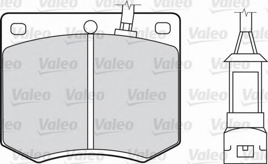 Valeo 540128 - Jarrupala, levyjarru inparts.fi