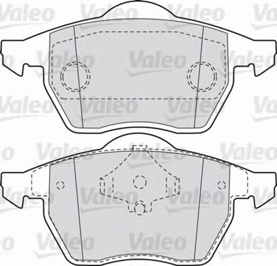 Valeo 540858 - Jarrupala, levyjarru inparts.fi