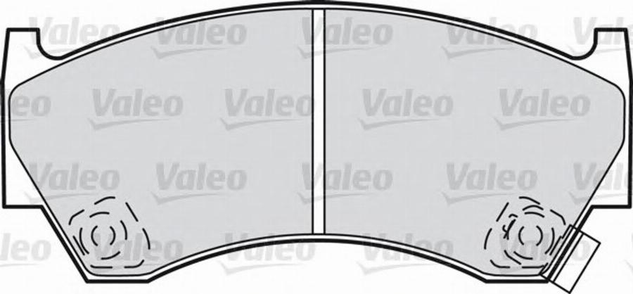 Valeo 540808 - Jarrupala, levyjarru inparts.fi