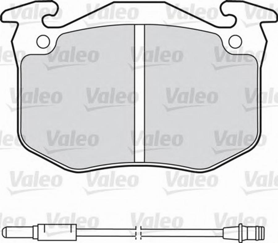 Valeo 540307 - Jarrupala, levyjarru inparts.fi