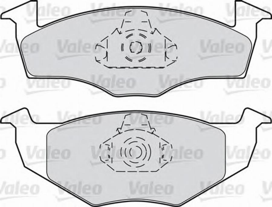 Valeo 540 791 - Jarrupala, levyjarru inparts.fi