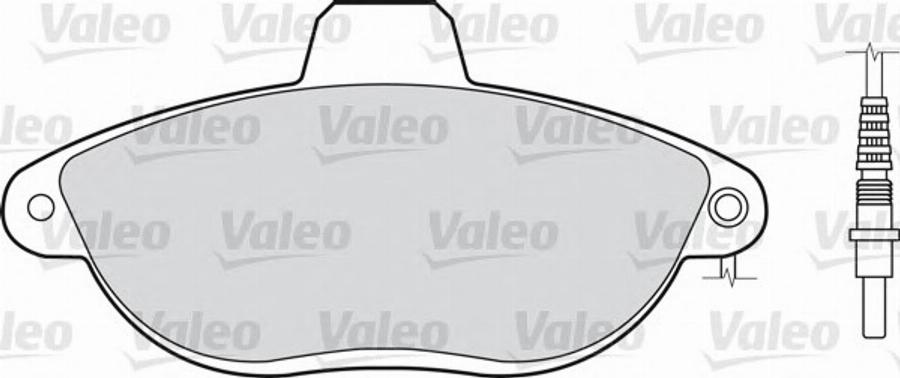 Valeo 540754 - Jarrupala, levyjarru inparts.fi