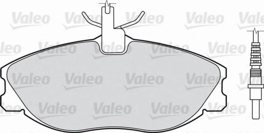 Valeo 540 732 - Jarrupala, levyjarru inparts.fi