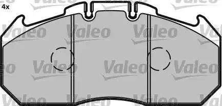 Valeo 541699 - Jarrupala, levyjarru inparts.fi