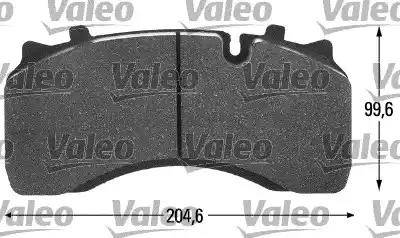 Valeo 541693 - Jarrupala, levyjarru inparts.fi