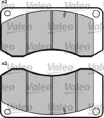 Valeo 541647 - Jarrupala, levyjarru inparts.fi