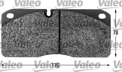 Valeo 541656 - Jarrupala, levyjarru inparts.fi