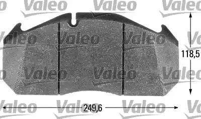 Valeo 541698 - Jarrupala, levyjarru inparts.fi