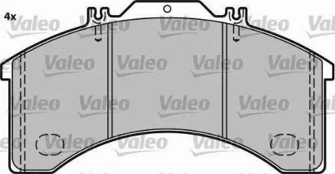 Valeo 541658 - Jarrupala, levyjarru inparts.fi