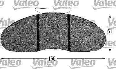 Valeo 541652 - Jarrupala, levyjarru inparts.fi