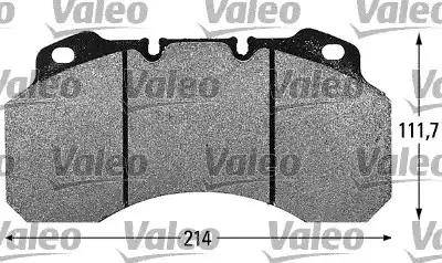 Valeo 541676 - Jarrupala, levyjarru inparts.fi