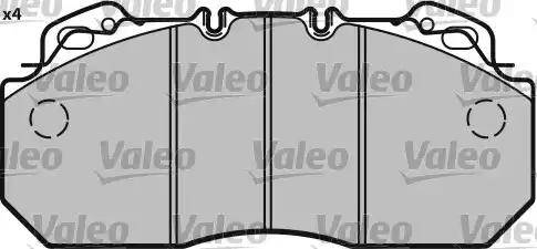 Valeo 541668 - Jarrupala, levyjarru inparts.fi