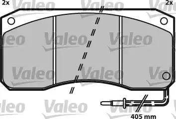 Valeo 541648 - Jarrupala, levyjarru inparts.fi