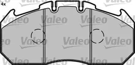 Valeo 541700 - Jarrupala, levyjarru inparts.fi