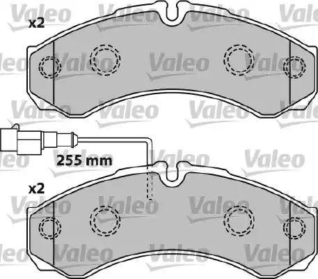 Valeo 541739 - Jarrupala, levyjarru inparts.fi