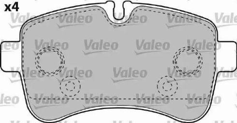 Valeo 541735 - Jarrupala, levyjarru inparts.fi