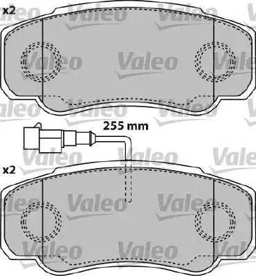 Valeo 541738 - Jarrupala, levyjarru inparts.fi