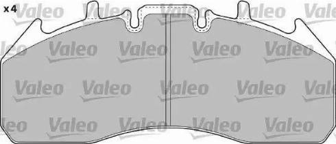 Valeo 541724 - Jarrupala, levyjarru inparts.fi