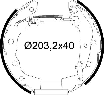 Valeo 554965 - Jarrukenkäsarja inparts.fi