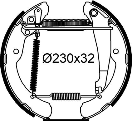 Valeo 554961 - Jarrukenkäsarja inparts.fi