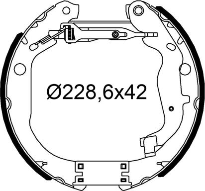 Valeo 554968 - Jarrukenkäsarja inparts.fi