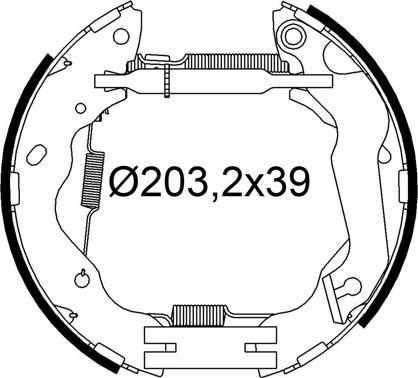 Valeo 554912 - Jarrukenkäsarja inparts.fi