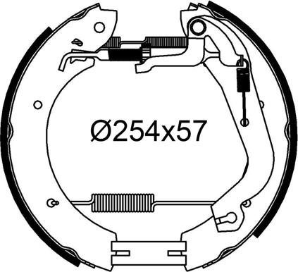 Valeo 554917 - Jarrukenkäsarja inparts.fi