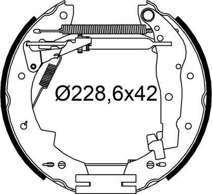 Valeo 554989 - Jarrukenkäsarja inparts.fi