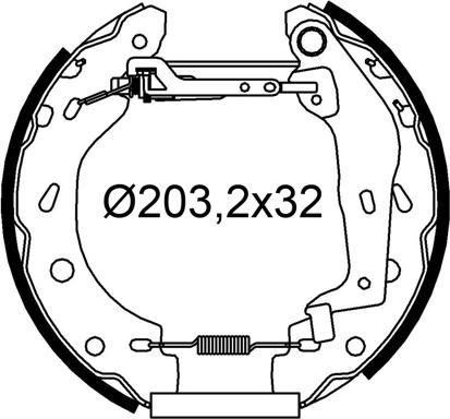 Valeo 554974 - Jarrukenkäsarja inparts.fi