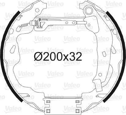 Valeo 554848 - Jarrukenkäsarja inparts.fi