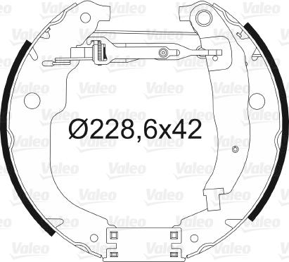 Valeo 554861 - Jarrukenkäsarja inparts.fi