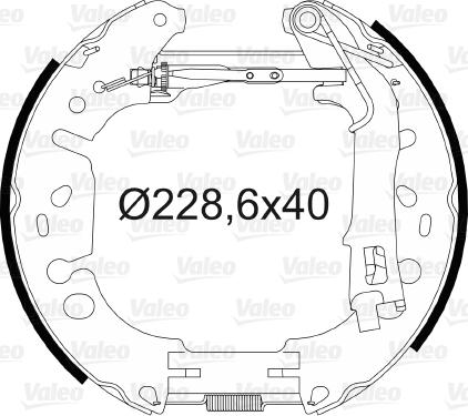 Valeo 554889 - Jarrukenkäsarja inparts.fi