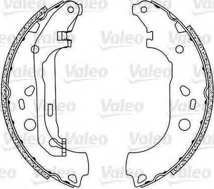 Valeo 554829 - Jarrukenkäsarja inparts.fi