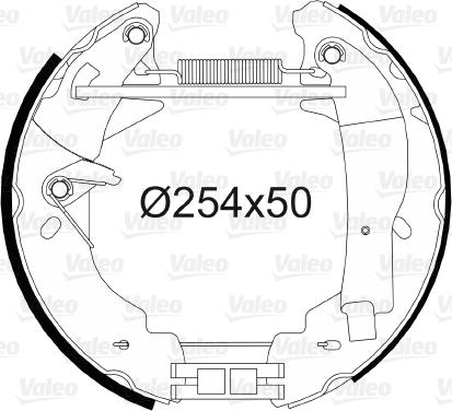 Valeo 554719 - Jarrukenkäsarja inparts.fi