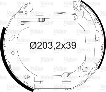 Valeo 554737 - Jarrukenkäsarja inparts.fi