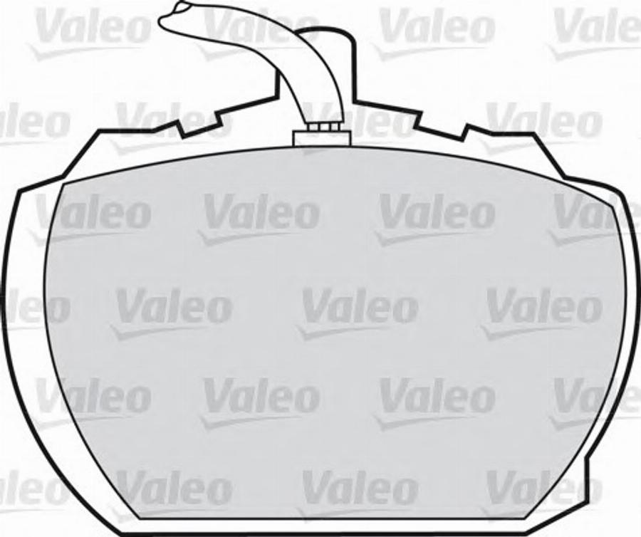 Valeo 551500 - Jarrupala, levyjarru inparts.fi