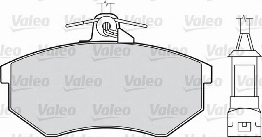 Valeo 551643 - Jarrupala, levyjarru inparts.fi