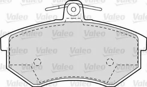 Valeo 551658 - Jarrupala, levyjarru inparts.fi