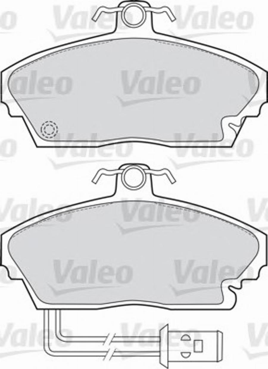 Valeo 551606 - Jarrupala, levyjarru inparts.fi