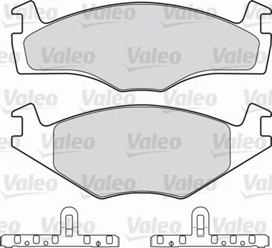 Valeo 551 027 - Jarrupala, levyjarru inparts.fi