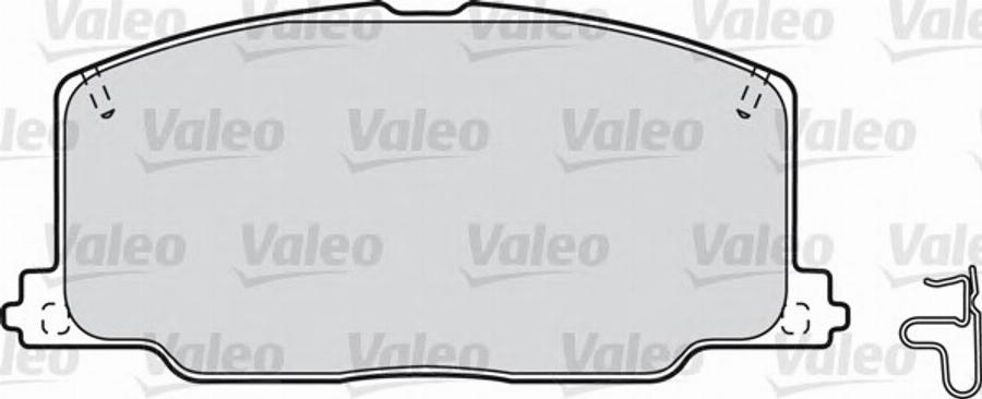 Valeo 551740 - Jarrupala, levyjarru inparts.fi