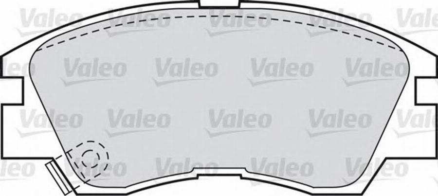 Valeo 551741 - Jarrupala, levyjarru inparts.fi