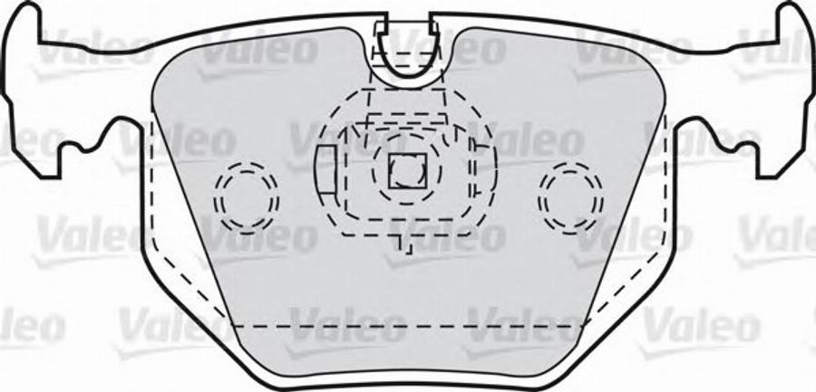 Valeo 551752 - Jarrupala, levyjarru inparts.fi