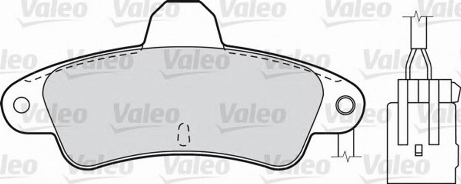 Valeo 551764 - Jarrupala, levyjarru inparts.fi