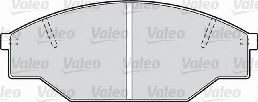 Valeo 551711 - Jarrupala, levyjarru inparts.fi